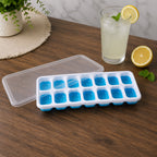 Multipurpose Plastic Ice Cube Tray With Lid (1 Pc, 14 Gride)