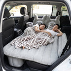 Car Air Mattress Bed Set with Inflatable Cushions and Pump -1 Set (Mix Design)