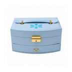 Multi-layer jewellery box with mirror full view India