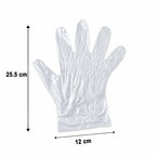Disposable Small Plastic Gloves (100 Pc)