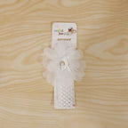 Cute Soft Elastic Floral Baby Headband Stylish Stretchable Hair Band (1 Pc)