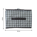 Foldable Fabric Storage Basket Organizer Box (1 Pc, 40x28Cm)