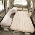 Portable Car Air Mattress Bed Set Beige - Main View