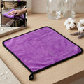 Purple Microfiber Cleaning Cloth