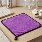 Purple Soft Microfiber Cloth