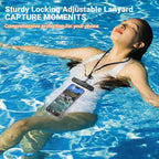 Waterproof Mobile Pouch Cover Black - Pool Floating