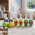 kids bowling set with pins