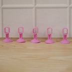 Silicone Door Stopper Suction Door Holder Anti Collision Door Handle Stopper (5 Pc)