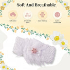 Cute Soft Elastic Floral Baby Headband Stylish Stretchable Hair Band (1 Pc)