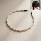 Elegant Pearl Design Hairband (1 Pc)