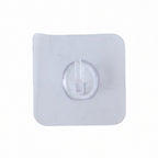 Clear Plastic Adhesive Wall Hook 