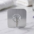 Transparent Heavy Duty Self Adhesive Wall Hook (1 Pc)