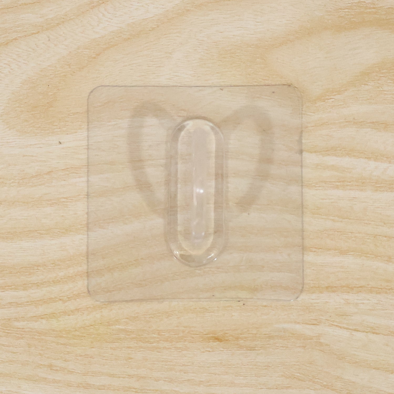 Transparent Multipurpose Adhesive Wall Holder Hook (1 Pc)