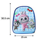 Cute Cartoon Printed Kids School Backpack (1 Pc, 12 Inch)
