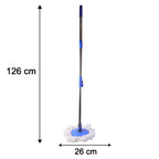 durable spin mop set for wet dry cleaning