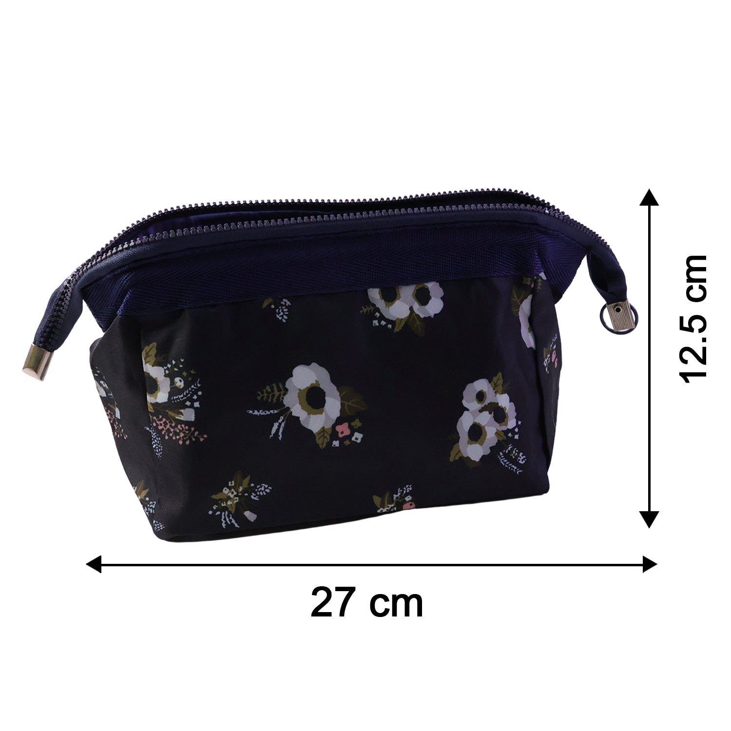Stylish Multipurpose Cosmetic Storage Pouch Bag (1  Pc, 18x12 Cm)