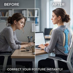 Ergonomic Adjustable Back Posture Corrector Support Belt (1 Pc, Small)