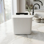 Portable Plastic Kitchen Dustbin, Trash Bin (1 Pc, 25x22 Cm)