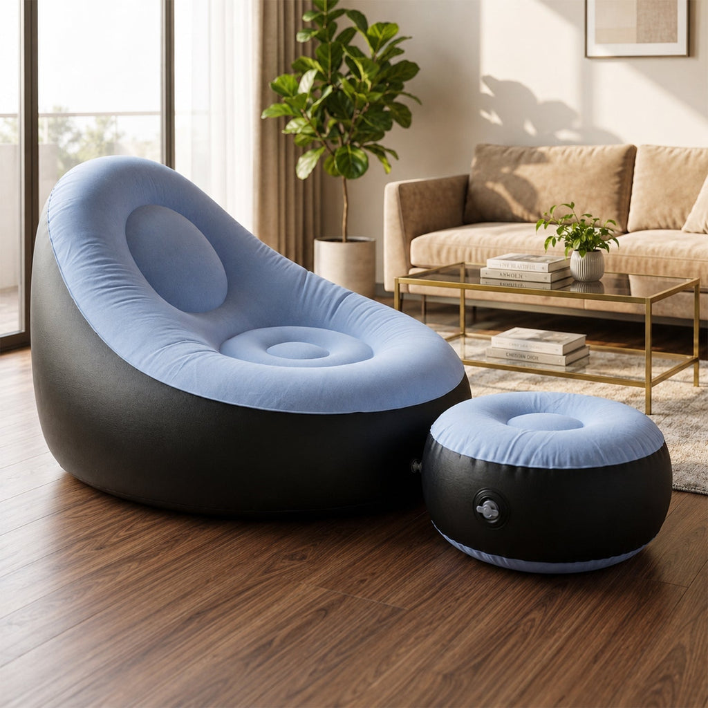 Inflatable Lounger Chair Set