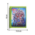 Magic Water Book Set Reusable Water Coloring Book with Magic Pen (1 Set)