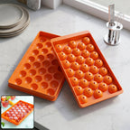 orange lollipop candy mold maker