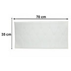 bedroom decorative foam wall tile white