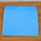 DIY self adhesive wall decor blue